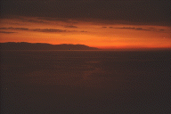 Puerto Vallarta sunset over the water